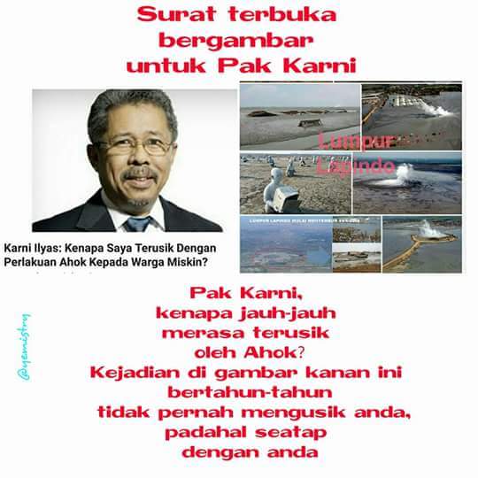 henryhaliem's tweet photo. Repost : Surat terbuka bergambar untuk pak @karniilyas . https://t.co/XJW1gXgGuf