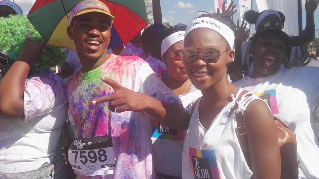 SowetoEntMag's tweet image. Freedom. Color. Fun. #CapitecColorRun