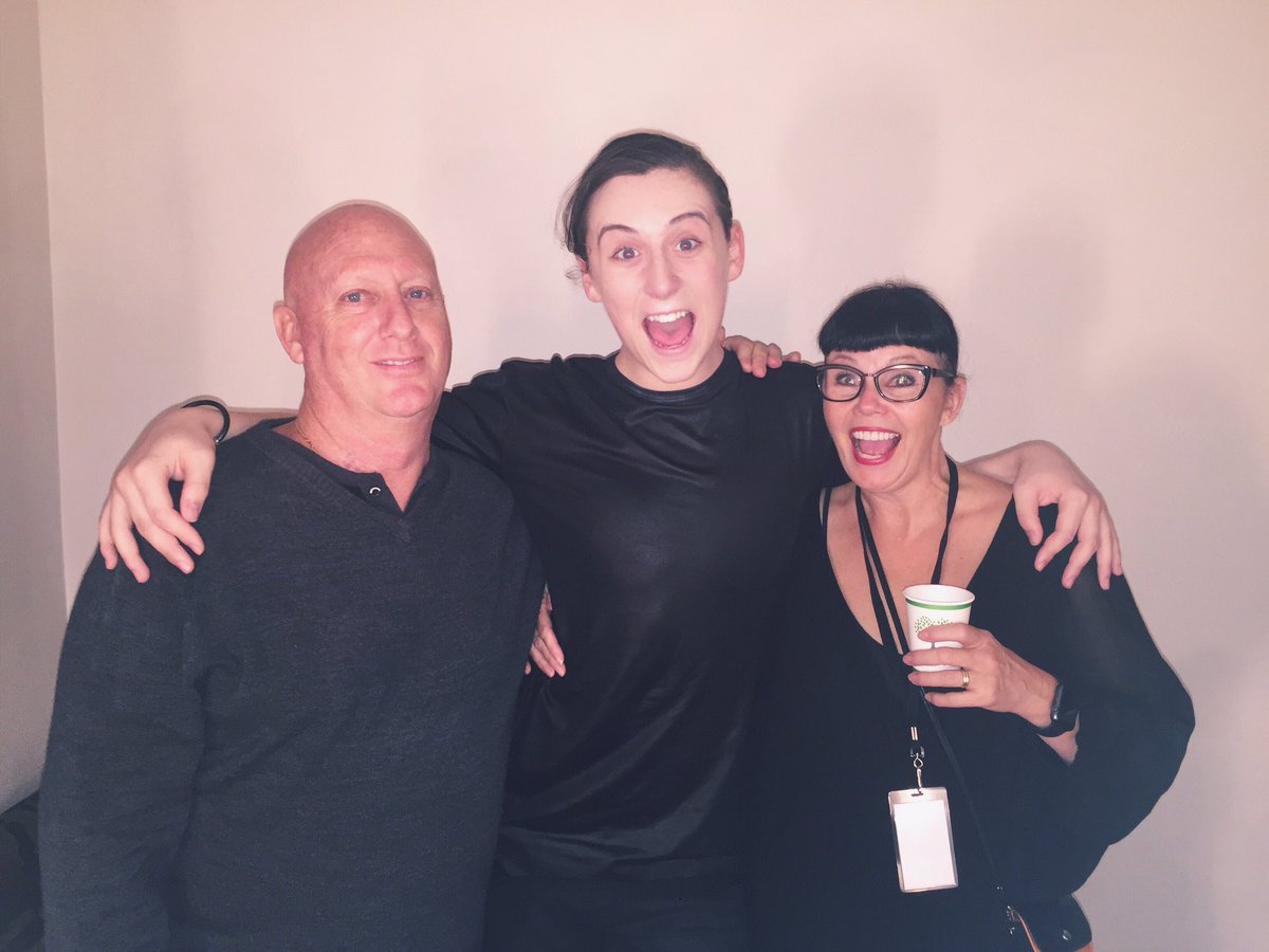 trevimoran's tweet photo. Thank you so much @mamamellet and @Shaunsivan for believing in me &amp; giving me this opportunity. Love ya💗 https://t.co/2uJFapeAgr