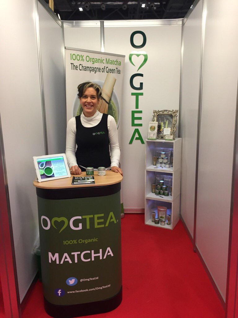 OmgTeaLtd's tweet photo. Ready Set GOMGTEA @NatProductsShow Looking forward 2 the next 2 days!Head down to meet the founder &amp; try some OMGTEA https://t.co/iuEZnA89ud