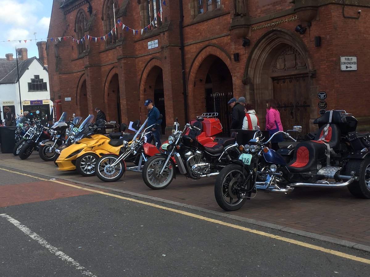 Stokehog's tweet photo. #SandbachTransportFestival today see the bikes come say hi https://t.co/ETAsNaLDn1