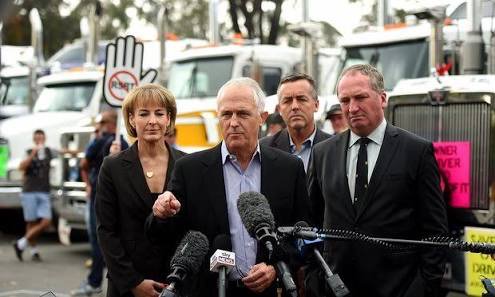 CFMEUJohnSetka's tweet photo. So can we take it from this @TurnbullMalcolm protest rallies 4 'less' pay are legal, but 4 more pay are not? #auspol https://t.co/YBhrdvRXXz