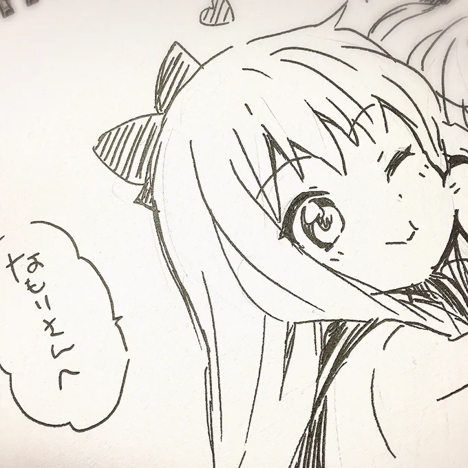 そして大好きな桑佳あさ先生と、対談を、さ、させて頂きました!!なんと対談では桑佳先生がゆるゆりのイラストまで描いて下さいまして…感激……!!!皆様にも少しだけちらり…(*'▽'*)対談記事は後日公開予定です〜どきどき 