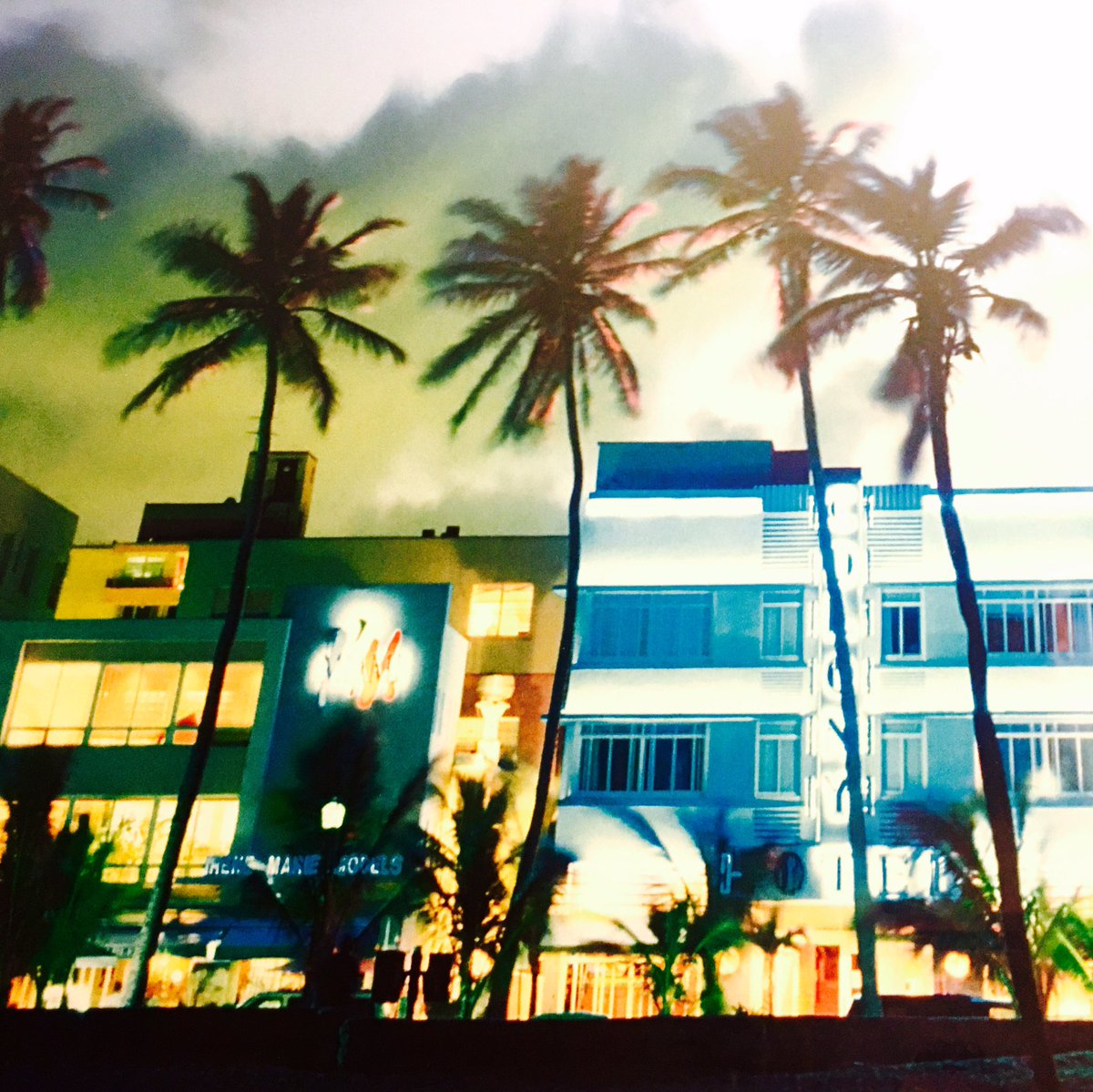 RachelRoams's tweet photo. Good night from #Miami! XO https://t.co/ycHoruzklO