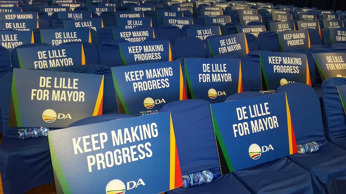WesternCapeDA's tweet photo. Today we launch the Cape Town Mayoral campaign. We are ready for 2016! #KeepMakingProgress #DeLilleForMayor https://t.co/6Rj1mjlSRd