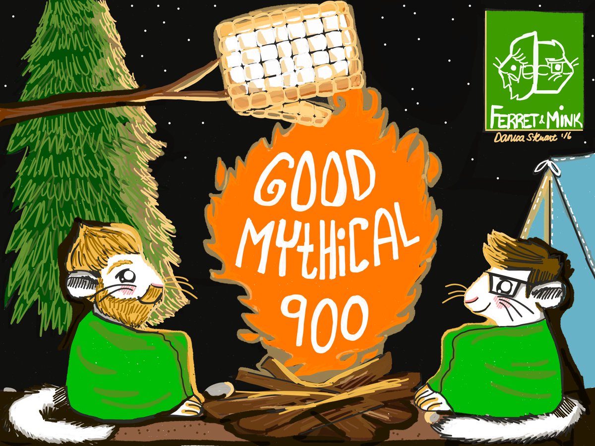 RockToronto's tweet photo. @rhettandlink @rhettmc @linklamont happy 900 part 2 from Ferret &amp; Mink https://t.co/JPxgQ2TqXS #gmm900 #GMM https://t.co/zCZCZCrMl4