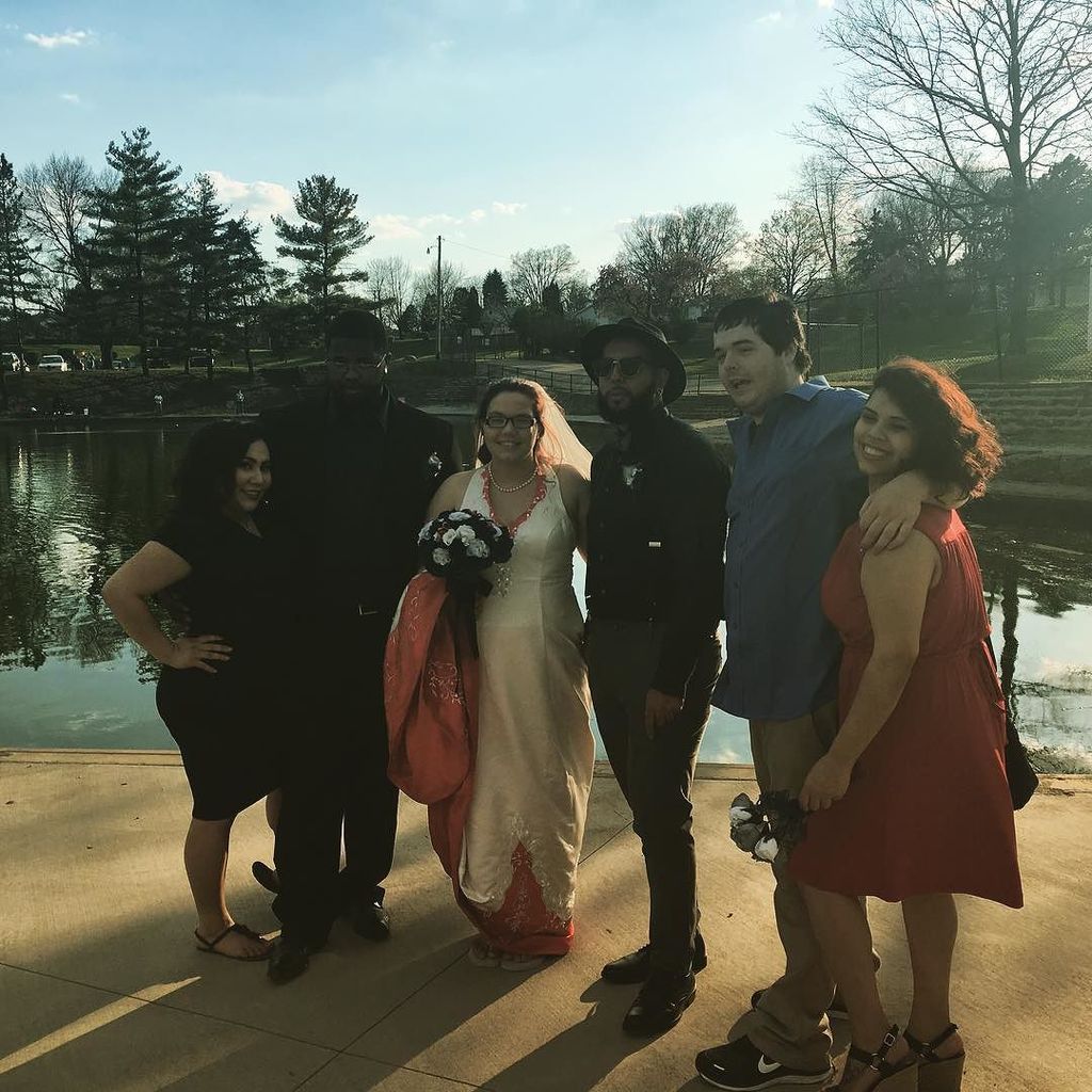 TheRealRamoz's tweet photo. Sexxi mutha fuckas #theirbigday #weddingbytheponds #stillnevergettimarried https://t.co/ZPudwCHwBf https://t.co/FuHtySfmC3