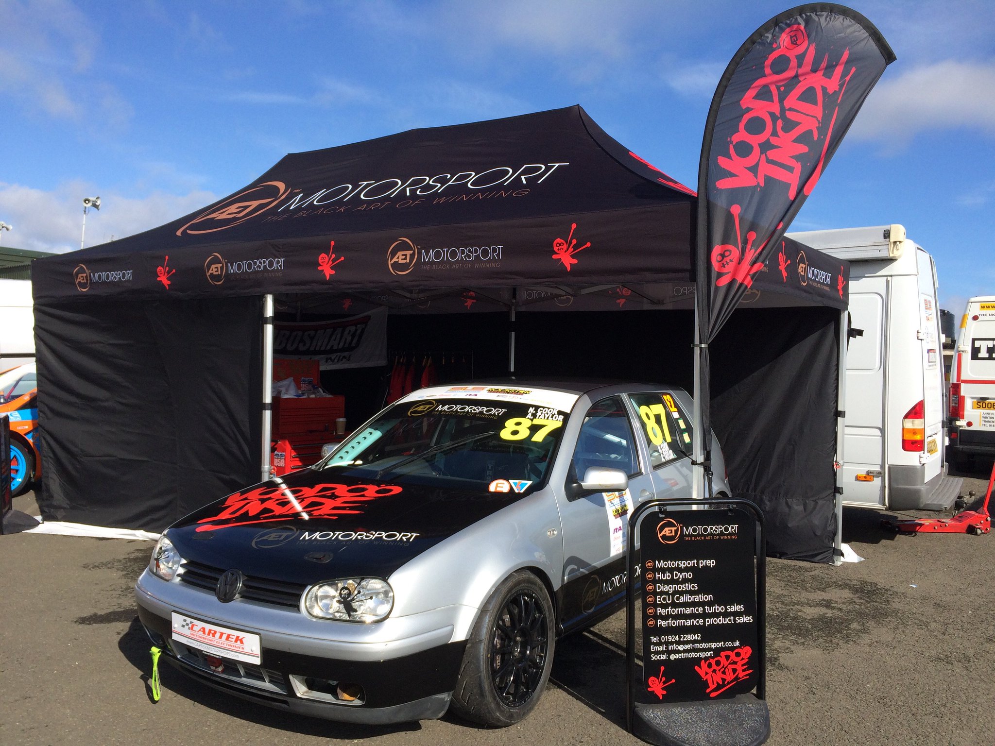 AET Motorsport on Twitter "All ready to go at 11am voodooinside 