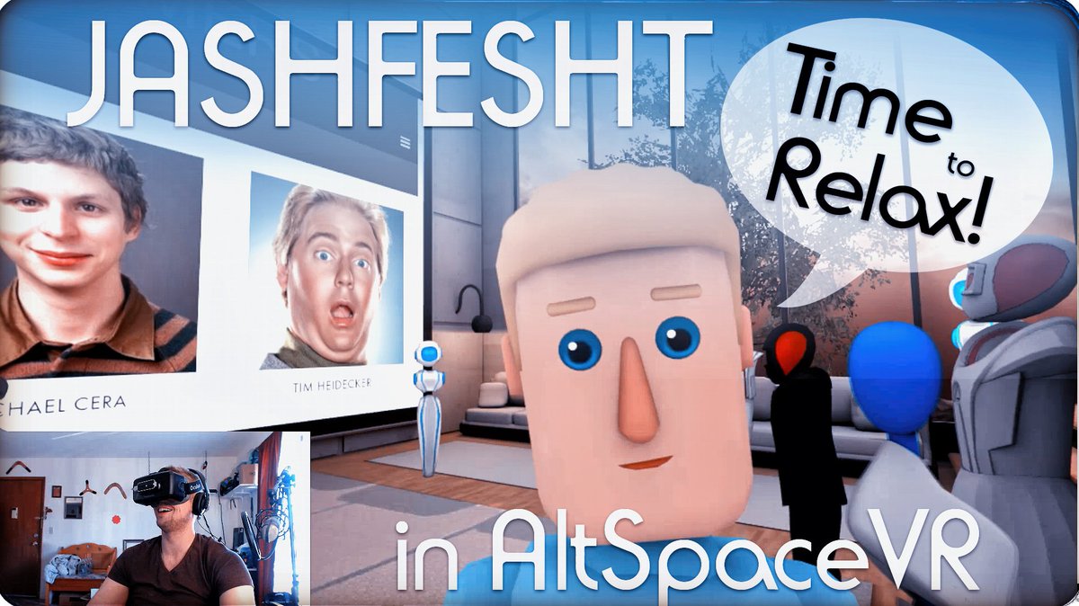 RealityCheckVR's tweet photo. @UKRift https://t.co/TQuVLG2tEQ UKRifter and RealityCheckVR CRASH JASHFESHT!! MUAHAHA #virtualreality #jashfesht https://t.co/75SF38llhE