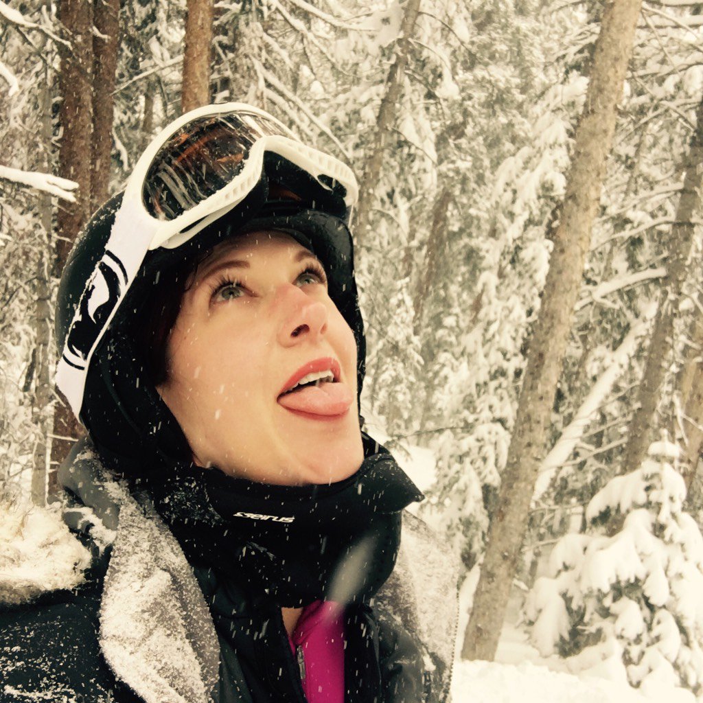 Powder day in Aspen! #ajax #springski