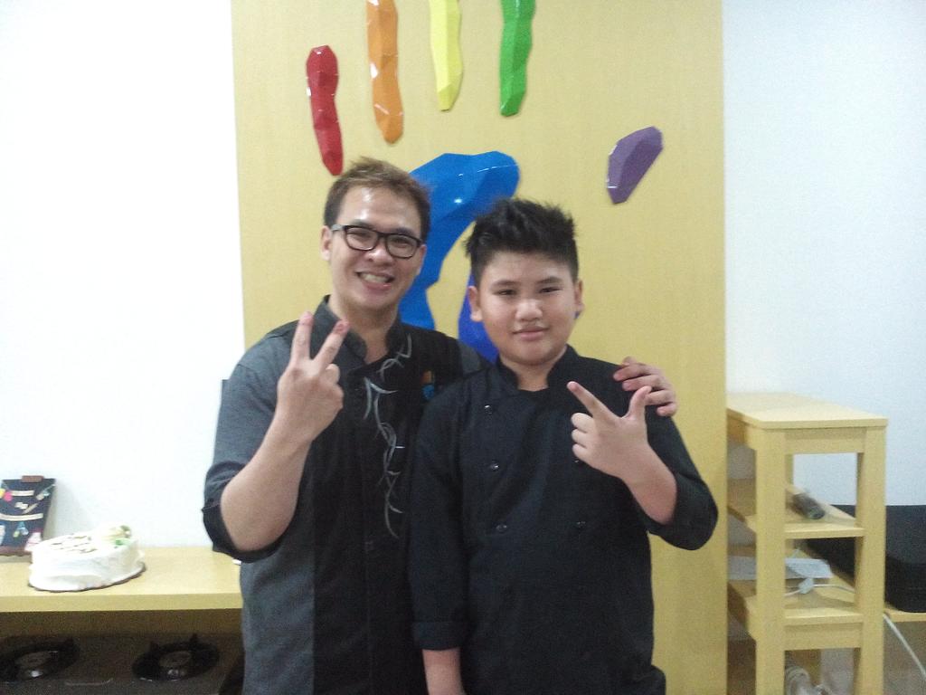 With chef nathan. Thanks for today chef