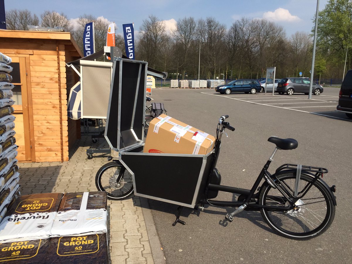 Vandaag de Dolly Cargo-primeur bij de stand van <a href="/Zoevers/">ZOEVERS</a> op <a href="/cargobikefest/">International Cargo Bike Festival</a> cargobikefestival.com
Nijmegen!