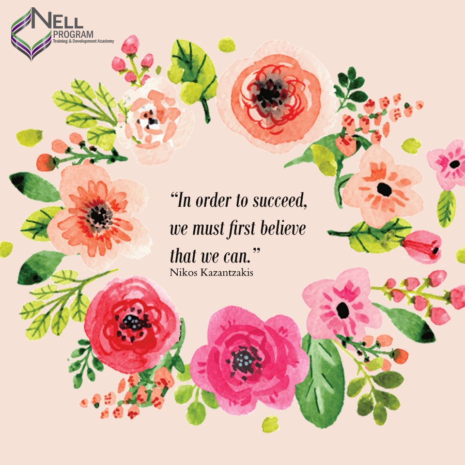 NellProgram's tweet photo. "In order to succeed, we must first believe that we can."
#Nellprogram #Qoute #Motivation #Jordan #Amman https://t.co/eLItGJEGnH
