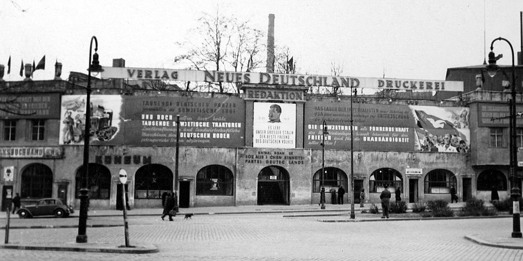 #nd70: 1946 - Die Stadt war kaputt. Erster ND-Standort wurde eine ehemalige Brauerei. dasND.de/schaffensorte