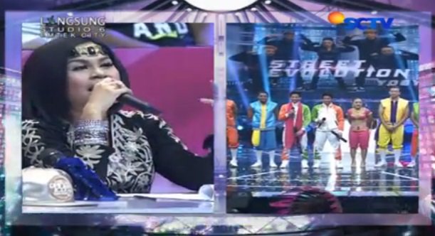 SCTV's tweet photo. Spektakuler penampilannya! Kata @MelaneyRicardo #TheDanceIcon2 https://t.co/sNWgjvqo7b