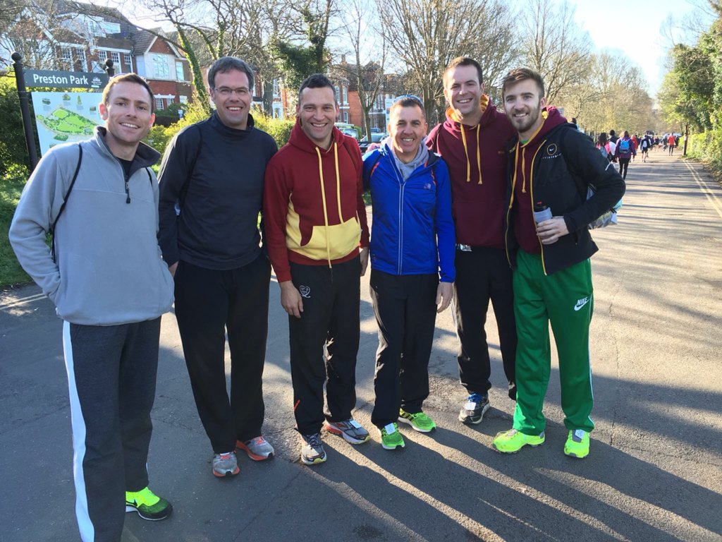 farehamrunning's tweet photo. #TeamCrusaders at @BrightonMarathn today. @UKRunChat #ukrunchat @mike777999 @TriFuller @Robrunner62 @DanielF4rmer https://t.co/41YBHmWI18