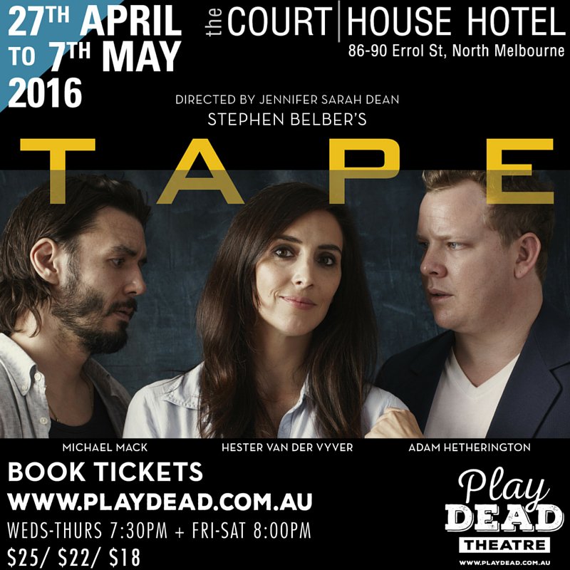 Festering resentment and unresolved sexual jealousies are exposed. <a href="/tchonerrol/">the courthouse hotel</a> Tickets at playdead.com.au