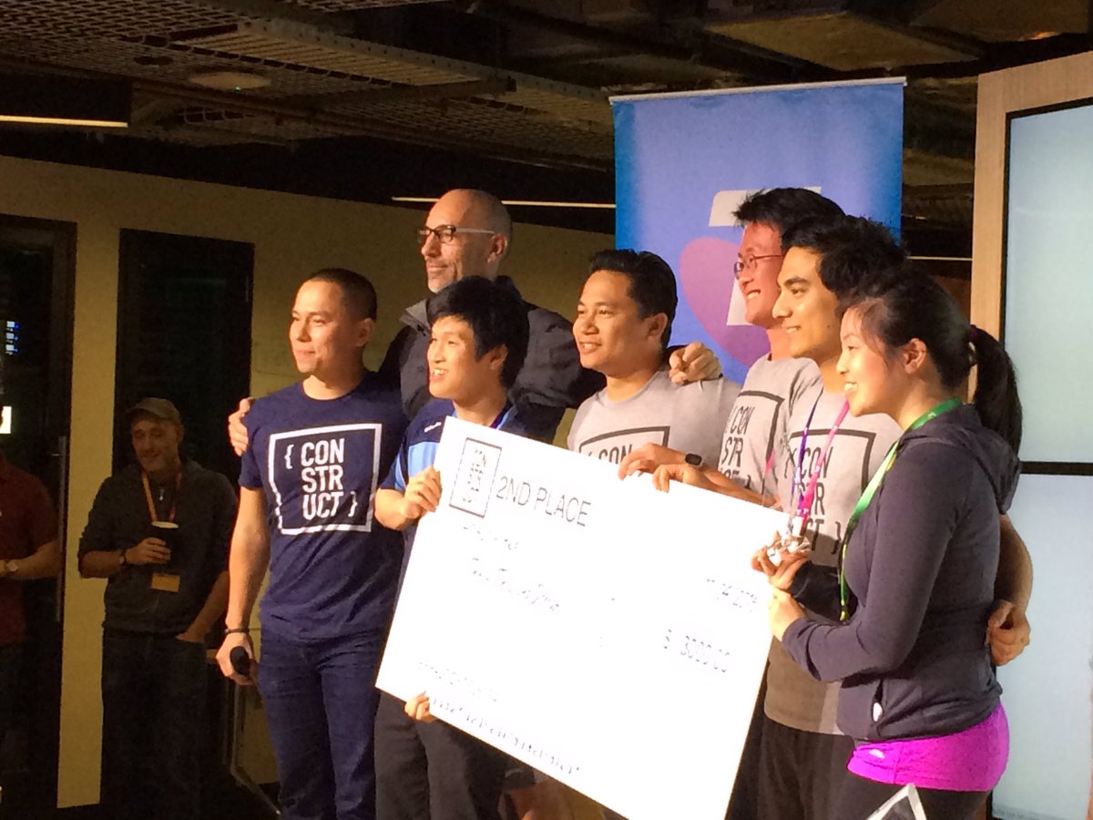 SaraJean05's tweet photo. Congrats to the winners And a massive thank you to Myles from @hackdaysaustralia https://t.co/7htL9fS6f7