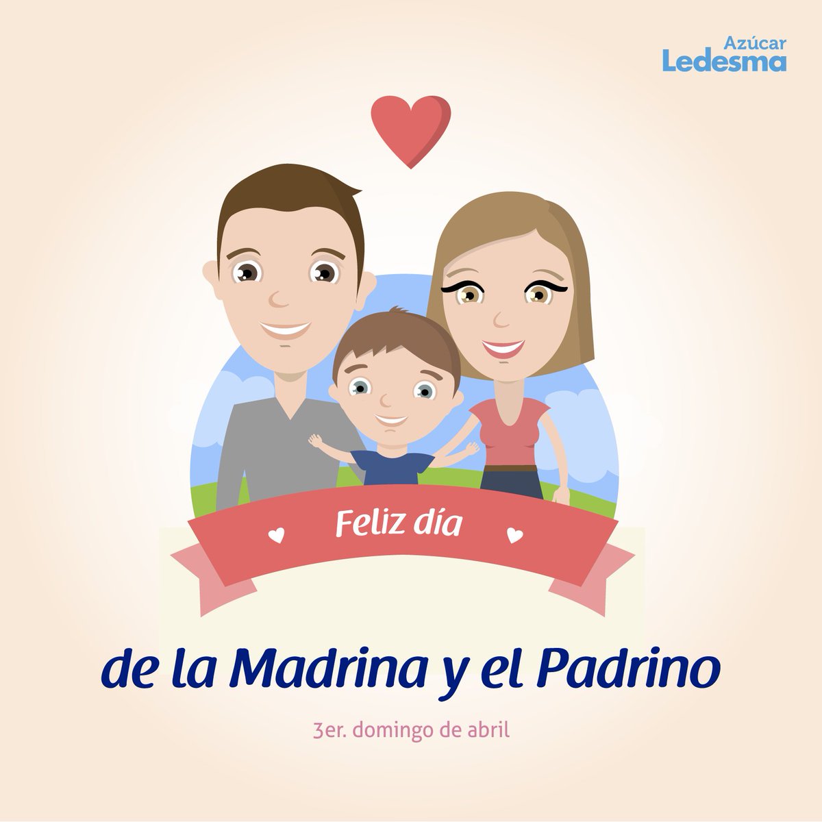 Porque ellos son un poquito padres, un poquito herman@s, un poquito amig@s.
¡Feliz día! ❤ #DiaDeLaMadrinaYElPadrino