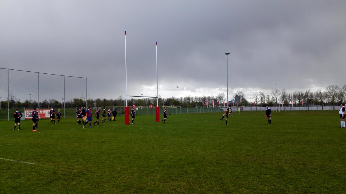 Try Rick Hoogerwerf, conversie Rick Scheerman. Tussenstand: 17 - 0