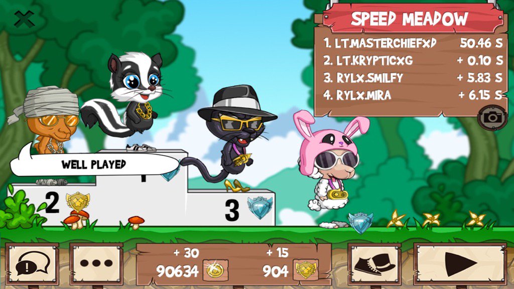 wub_wub__'s tweet photo. Having a blast @ #funrun2 #MasterchiefxD #Smilfy #mira https://t.co/c3xJ9KSBve