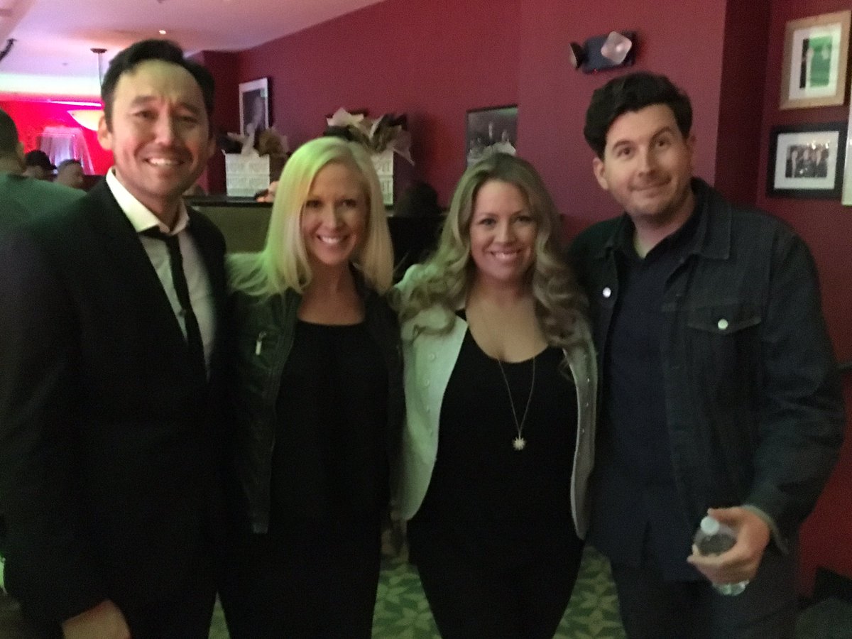 nattypriest's tweet photo. Celebrated turning 36 last night. @stevebyrnelive one of the funniest shows I've seen 😂 Very nice to take pic too! https://t.co/QbGBCcQkjm