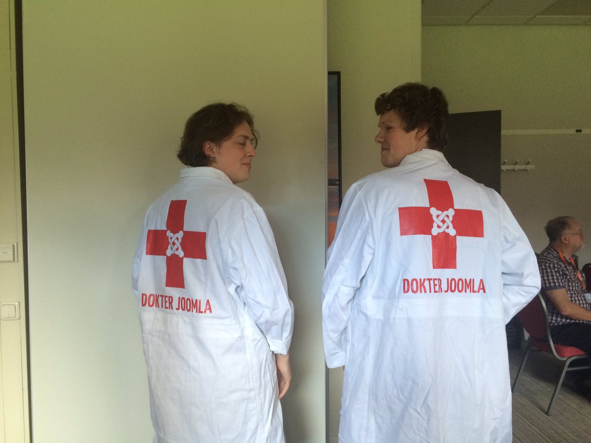 BCWebDesign's tweet photo. Op visite bij de dokter #jd16nl https://t.co/9j5Bcjly2r