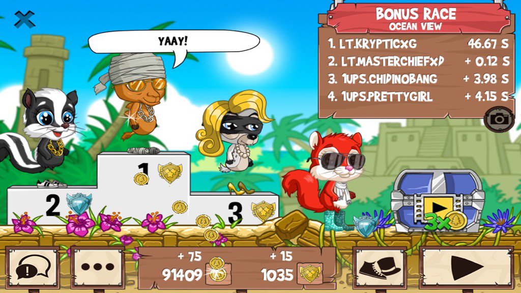 wub_wub__'s tweet photo. Having a blast @ #funrun2 #MasterchiefxD #Chidinobang #PrEtTyGiRl https://t.co/5C5U1U8IMd