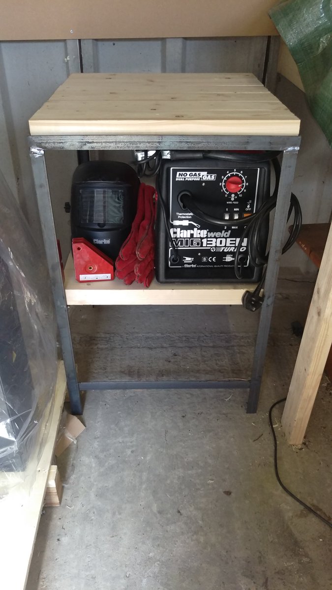 Gareth Crispin (@holozip) on Twitter photo figured if <a href="/iliketomakestuf/">I Like To Make Stuff</a> can learn to weld, then so can I :)
Thanks for the inspiration Bob! figured if <a href="/iliketomakestuf/">I Like To Make Stuff</a> can learn to weld, then so can I :)
Thanks for the inspiration Bob!