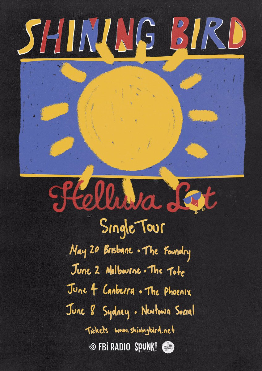 ShiningBiird's tweet photo. Tix available now! #helluvatour https://t.co/DJ3vRSDTic ☀️☀️☀️ https://t.co/fUWoLDbZbD