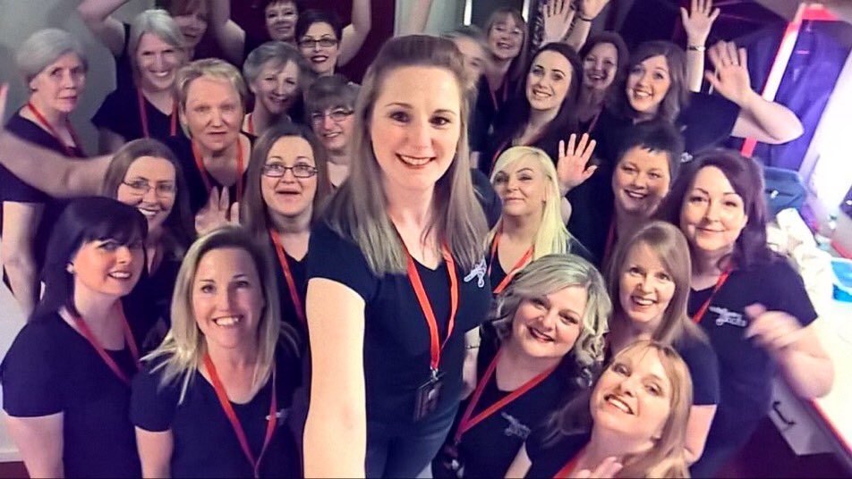 Well done ladies-you were all amazing! @MWCYeovilton @_milwiveschoirs #CryLuluMWCF #strongertogether #bovingtonMWC