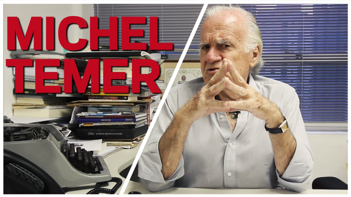 cartacapital's tweet image. Mino Carta: "Temer está sempre mascarado. É uma máscara típica". Assista: bit.ly/1oYGunT