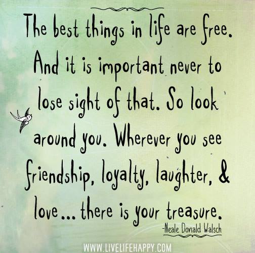 MindfulEveryday's tweet image. "The best things in life are free. And it's important to never lose sight of that" ~Neale Donald Walsch
#mindfulness