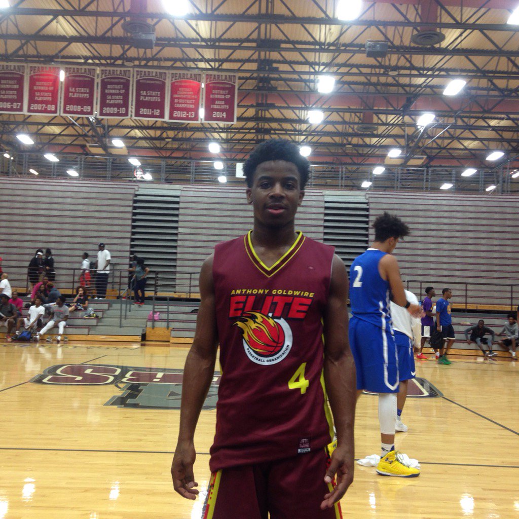 D'Andre Clay has a nice left handed stroke.