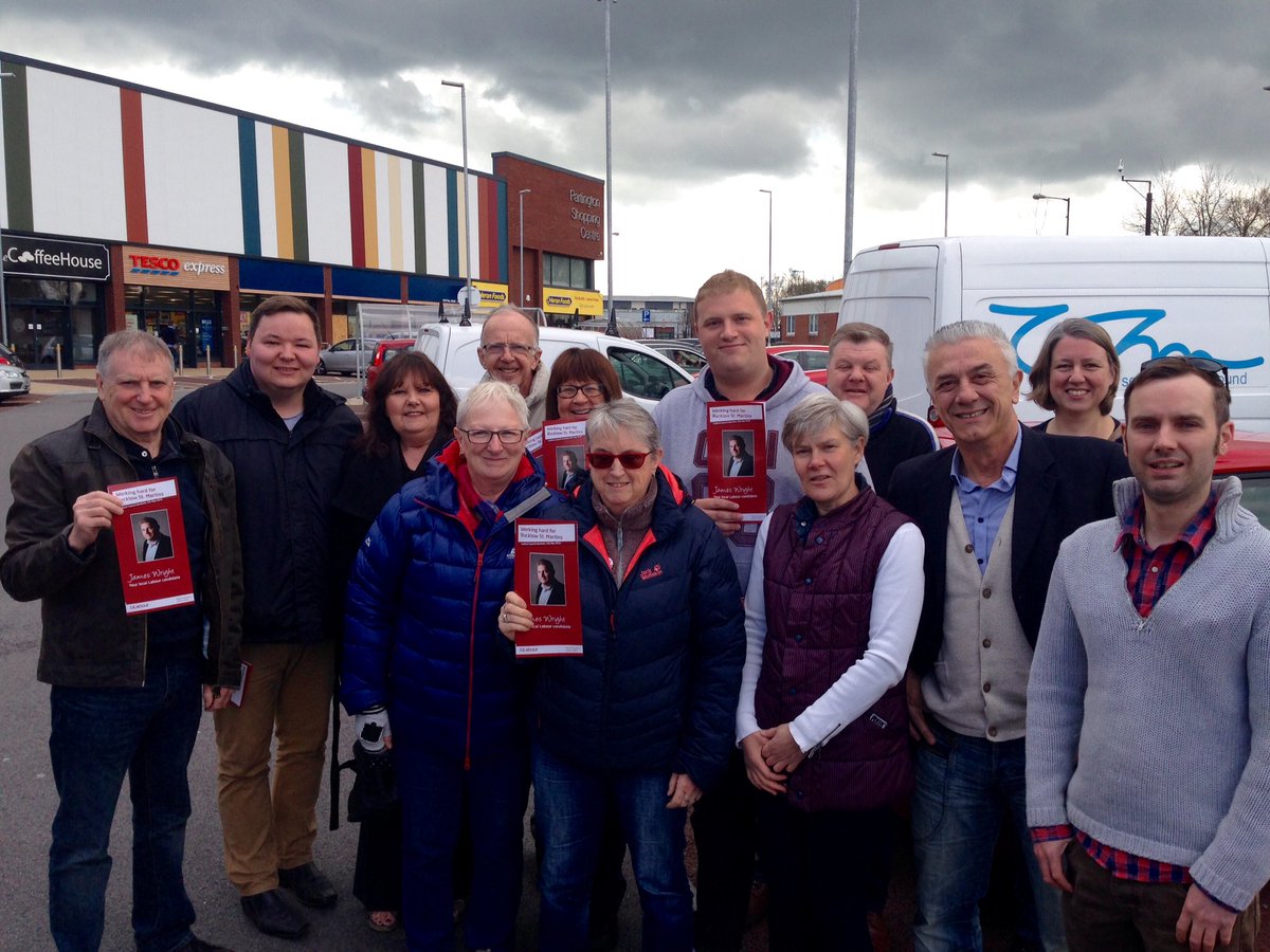 <a href="/wrightjames83/">James Wright</a> &amp; I are having a quick coffee break before more leafleting. Fab support this morning, thanks all!!