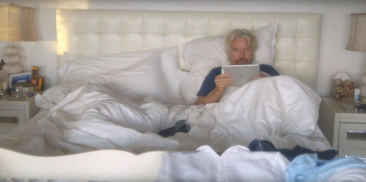 richardbranson's tweet photo. Why we should all have a technology curfew: https://t.co/QFaOoZzgiJ https://t.co/jJd24LArf9