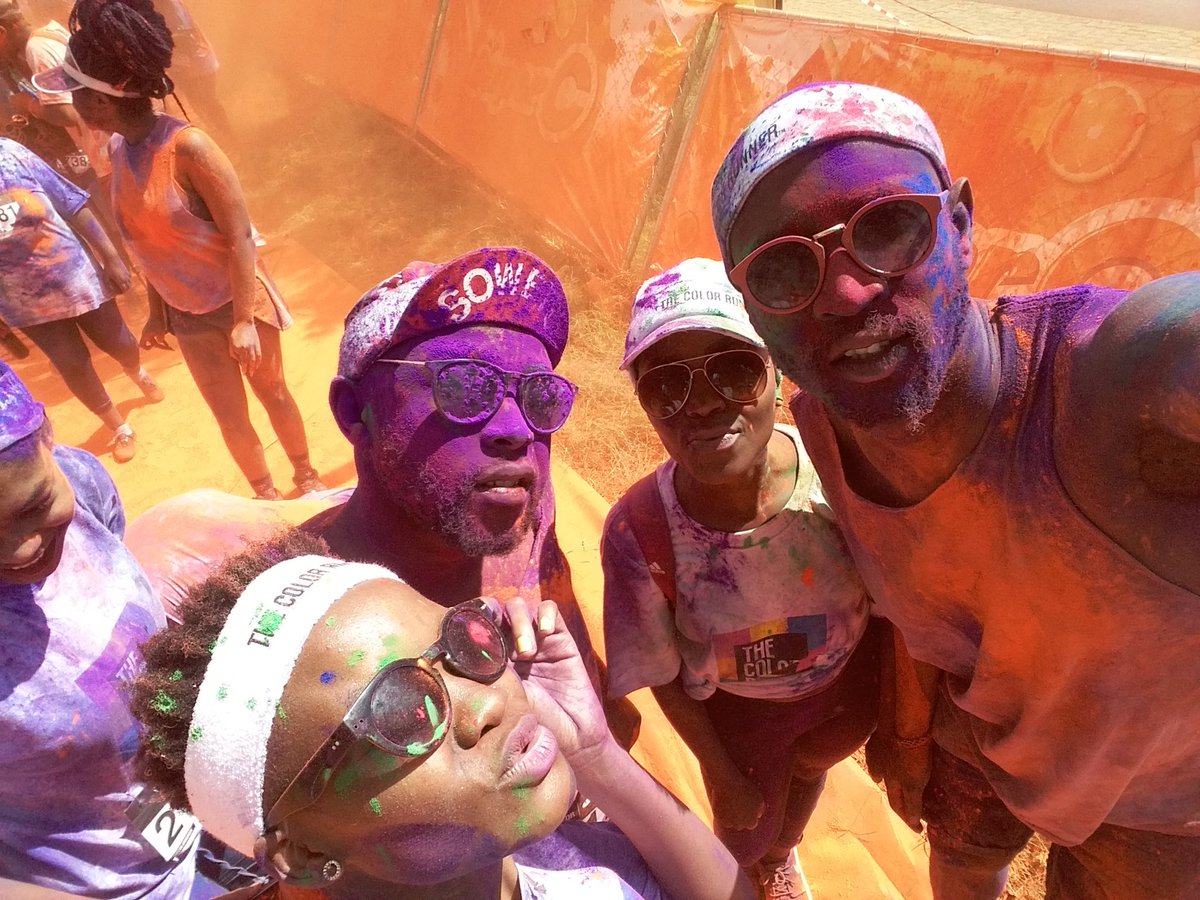 Smaangele's tweet image. Done, dusted and colored nabo MCM 🙌🙌🙌🙌 cc @KooL_TaNk @ZaneSebapadi #THECOLORRUNSA