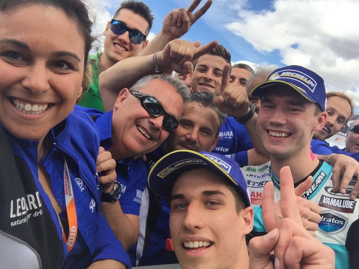 Doblete!!! Yamaha Leopard Stratos se estrena en el podio. Increíbles y Stratosfericos!! #orgullocev