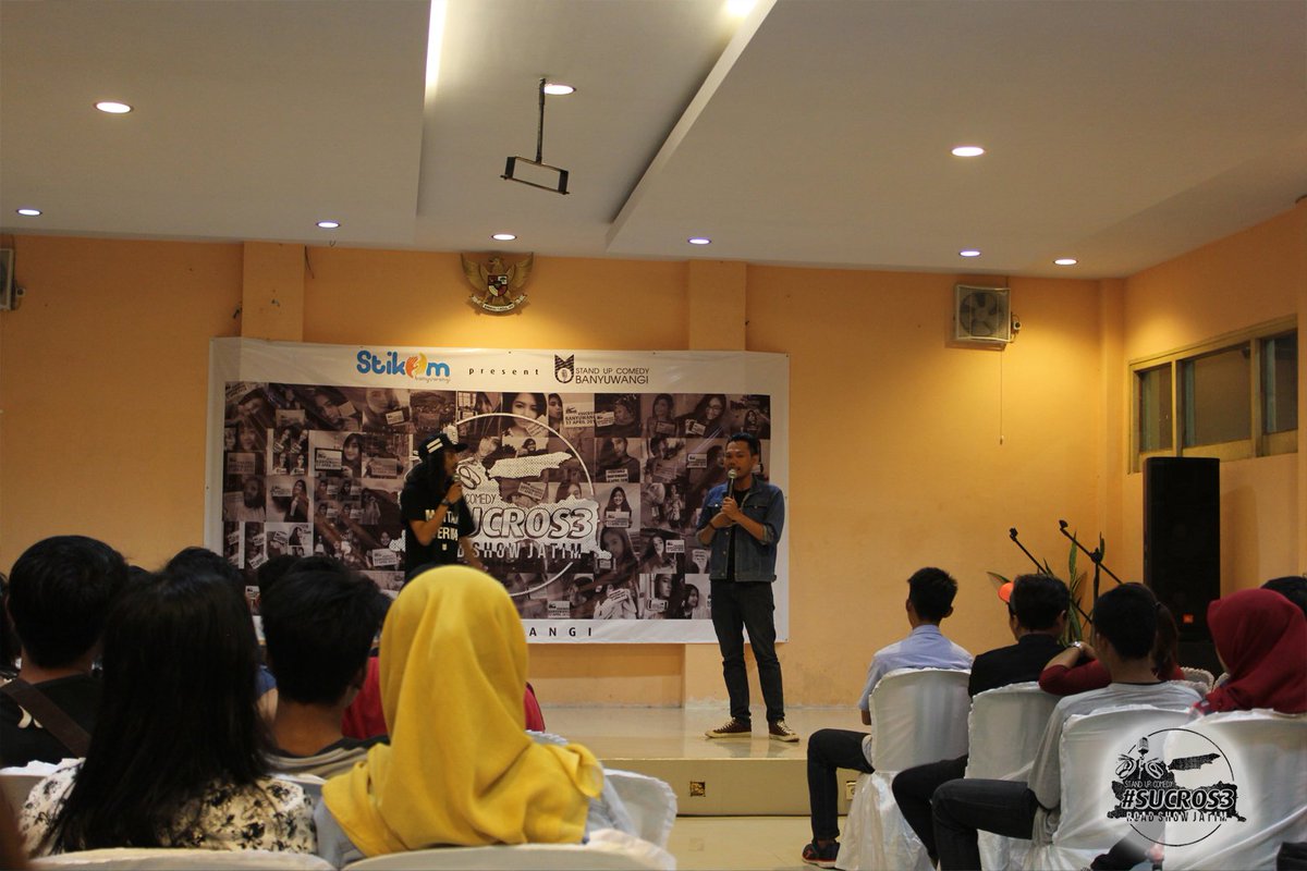 yeey akhirnya #SUCROS3 dibuka di Banyuwangi dengan MC <a href="/Ranta_Midaswara/">Ranta Midaswara</a> &amp; @guntur_genteng #SUCROS3BWI