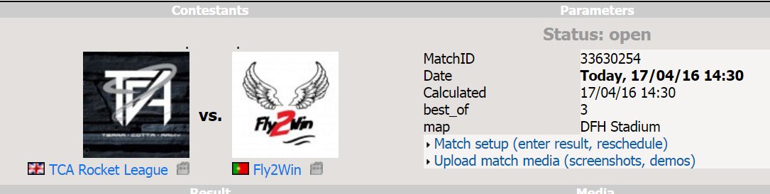 TCAeSports's tweet photo. #TCARocket won first game 6-0,The other team forfeited after https://t.co/vqExmFbBxD. Next up is #Fly2Win. Let's GO! https://t.co/mkptImuV1j