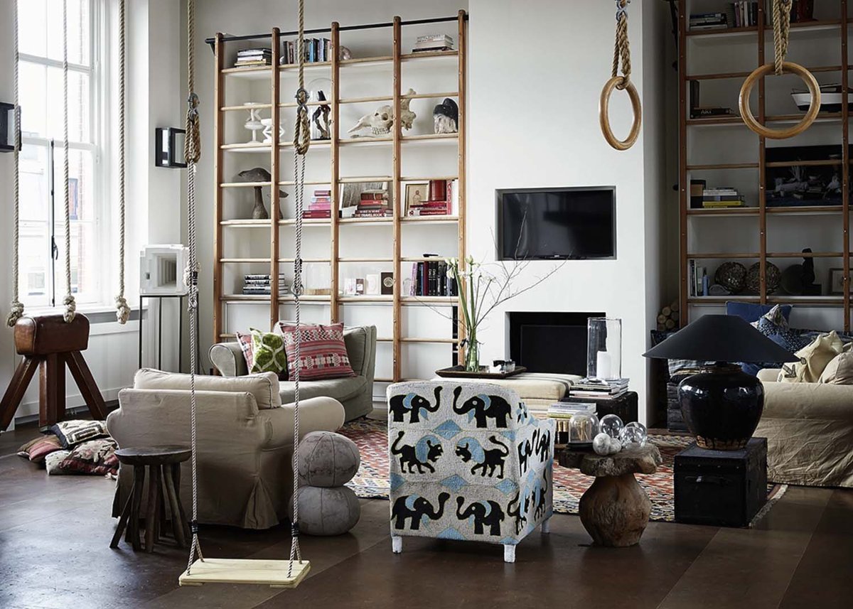 Loft Renovation Filled With Playful Details In Amsterdam interiors-design.info/uncategorized/…