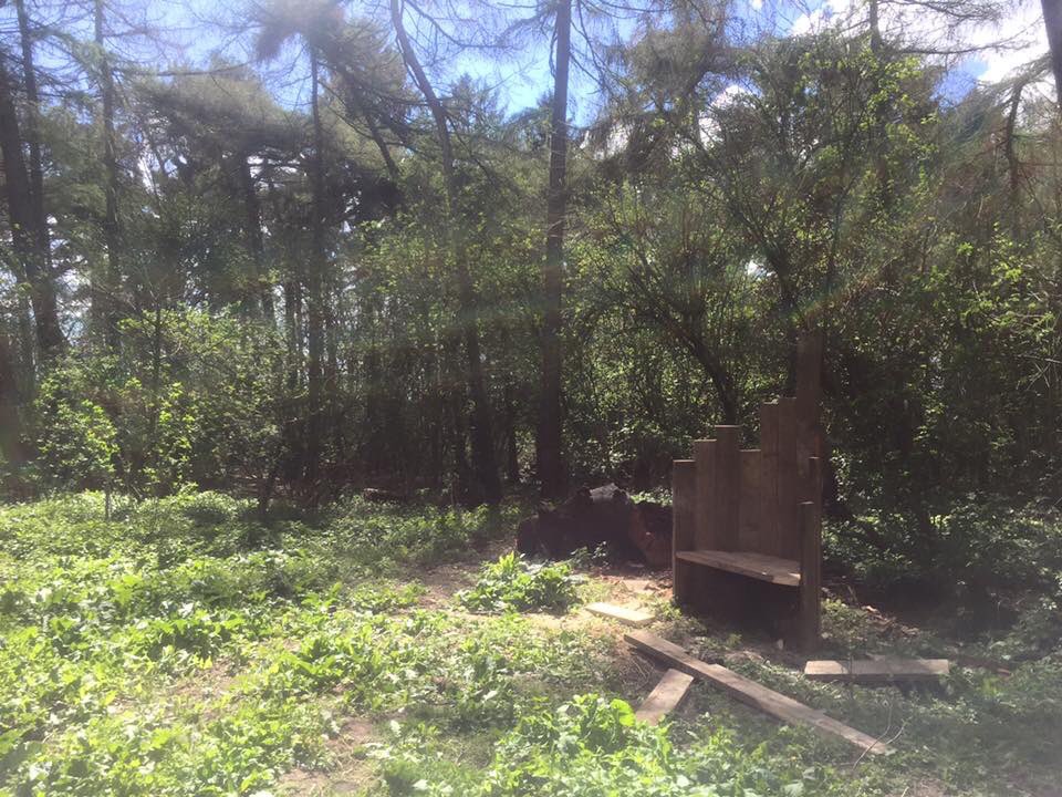 HouseSceneMcr's tweet photo. The build has started over at @ForbidenForest 

Get your tickets here: https://t.co/fC3bVCqfW2 https://t.co/BAHoI2Zobe