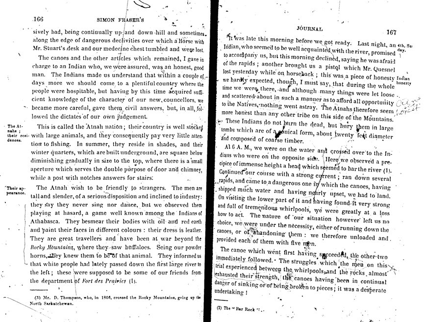 Secwepemc33's tweet image. 1808n Simon Fraser Journals - #Secwepemc pre 1846 #Seme7 Written #ProofofExistence