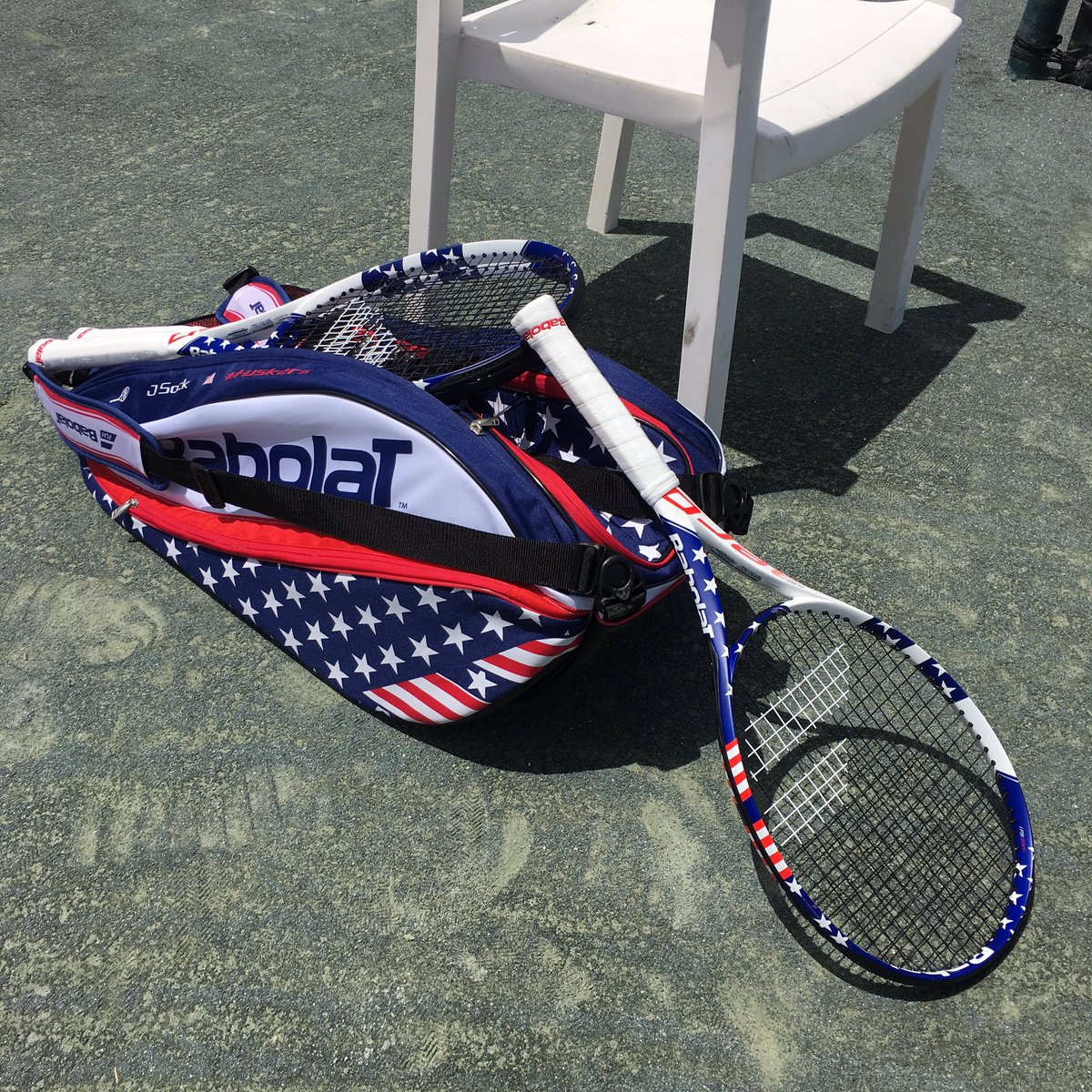 JackSock's tweet image. I've always loved reppin the USA but @babolat has let me take it to another level 🇺🇸 coming soon! 😍