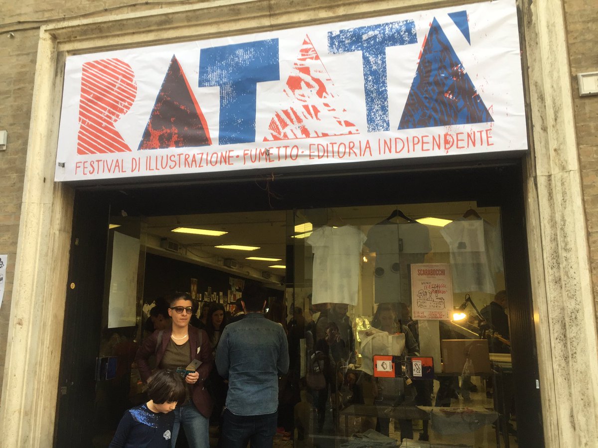 #RatataFestival illustrazione fumetto editoria indipendente❤️ <a href="/RegioneMarcheIT/">Regione Marche</a> #macerata