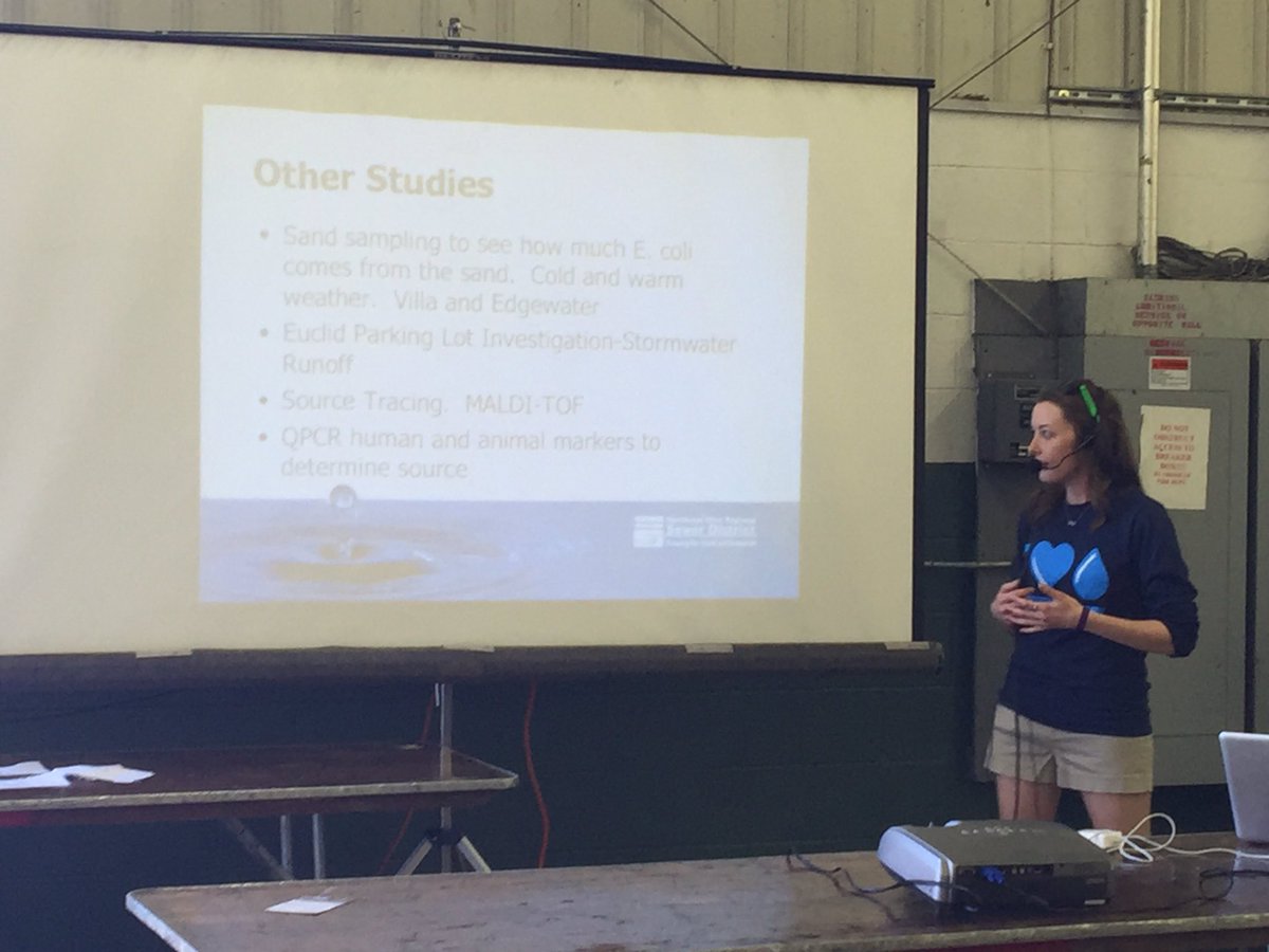 Jmdalrym's tweet photo. Kelsey Amidon sharing about @neorsd #recruiteradventures #EarthFestCLE2016 https://t.co/GPCRvzsP0I