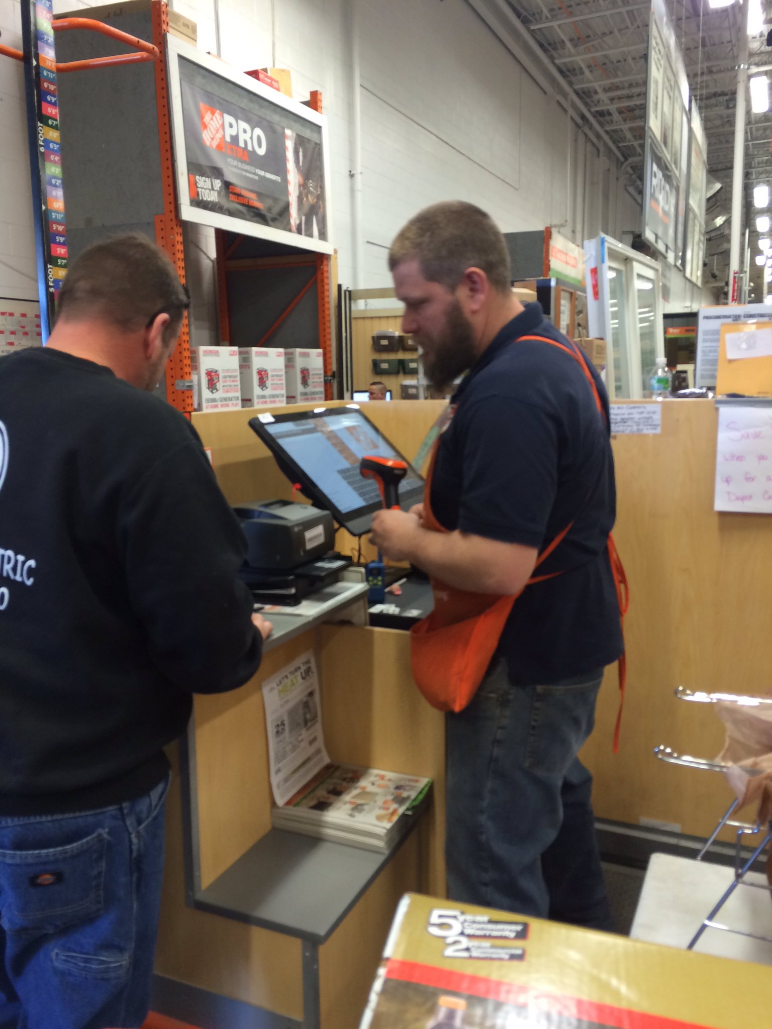 Home Depot Smithfield on Twitter: "DS's supporting the front end