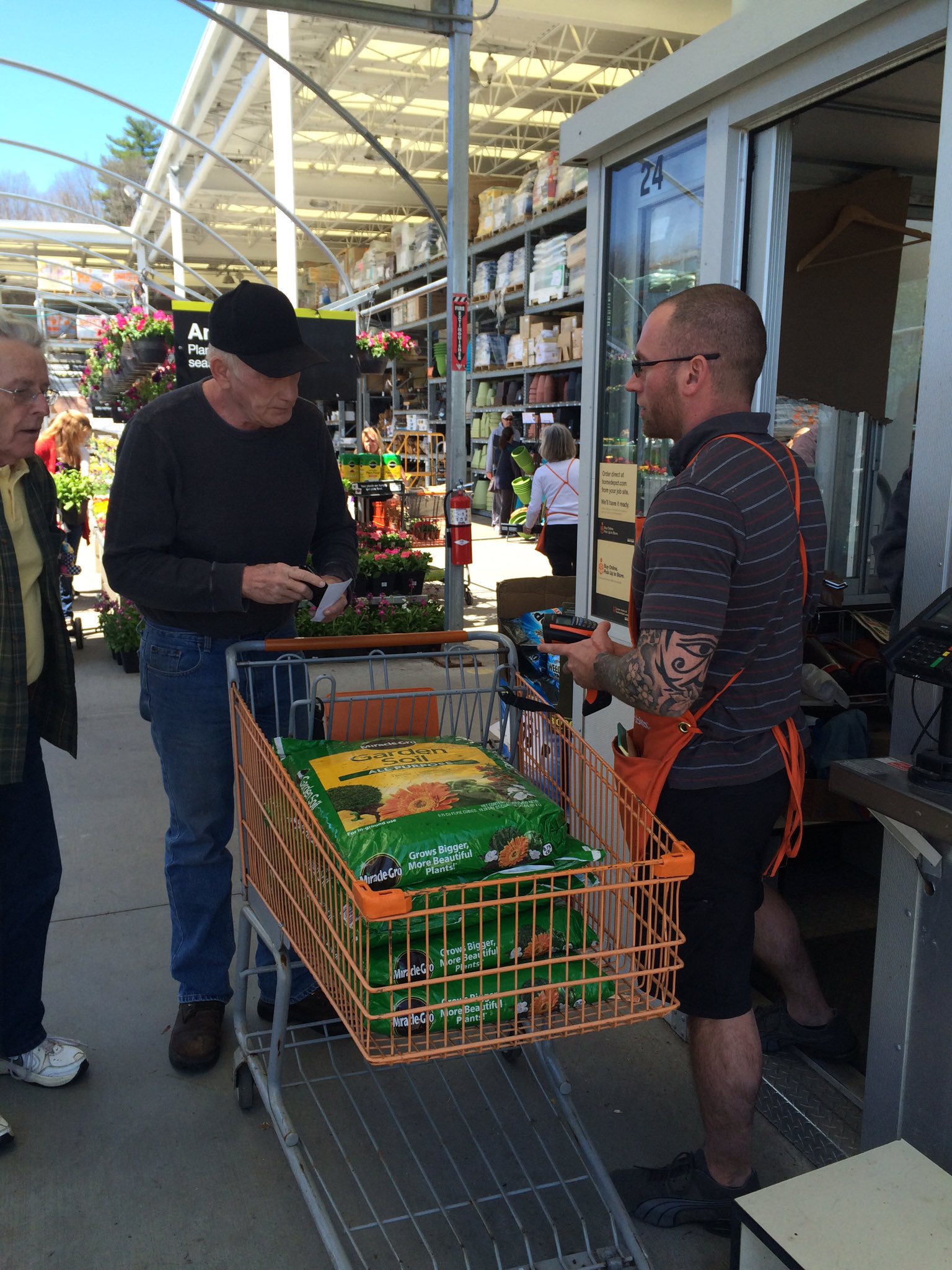 Home Depot Smithfield on Twitter: "DS's supporting the front end