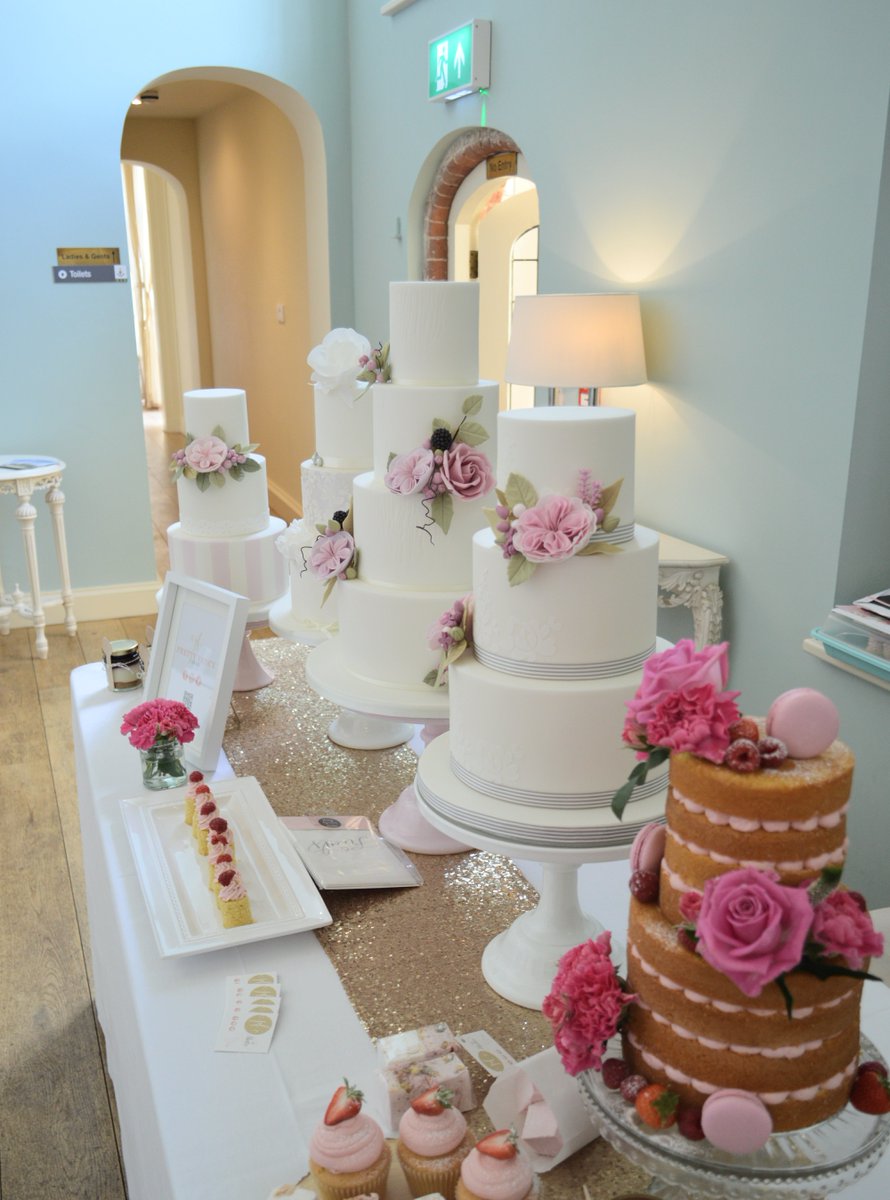 PrettyFancyCake's tweet image. We were at the beautiful @alrewashayes today for their Spring Wedding fair, a few pics of our stand #wedding