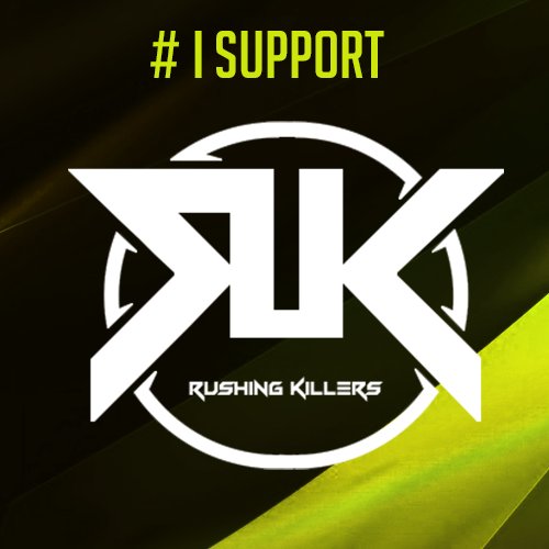 ClanRuK's tweet photo. Hoje nas finais da Last Stand da @BSOGOficial quem está torcendo por nós,utilize um de nossos "I SUPPORT". https://t.co/I9pWq59IqG